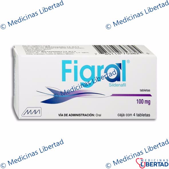FIGRAL 100MG Tabletas c/4