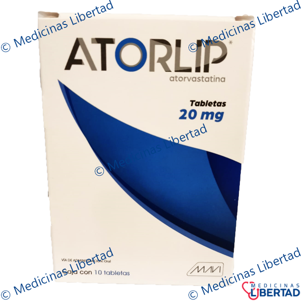 ATORLIP 20 TABLETAS  C/10