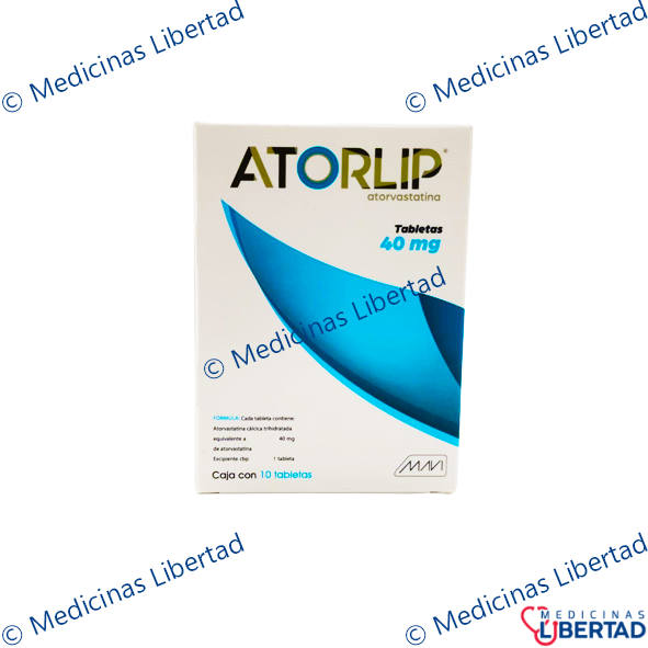 ATORLIP 40 TABLETAS C/10