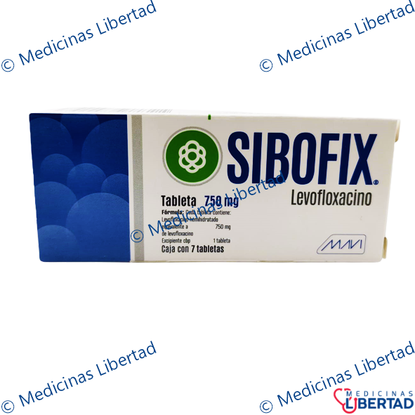 SIBOFIX 750 MG TABLETAS  C/7