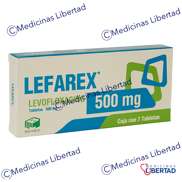 LEFAREX 500MG C/7 TABLETAS BIOMEP