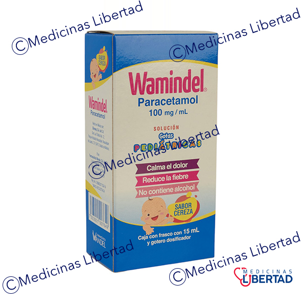 WAMINDEL ( PARACETAMOL ) FCO 15ML