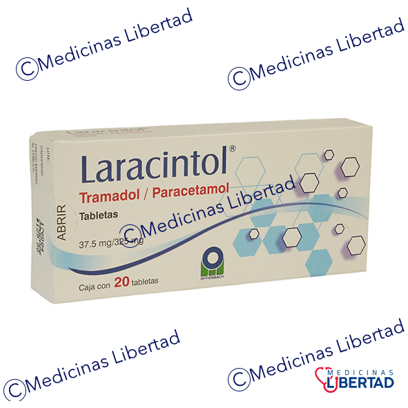 LARACINTOL  TRAMADOL/PARACETAMOL OFFENBACH  TABLETAS /20