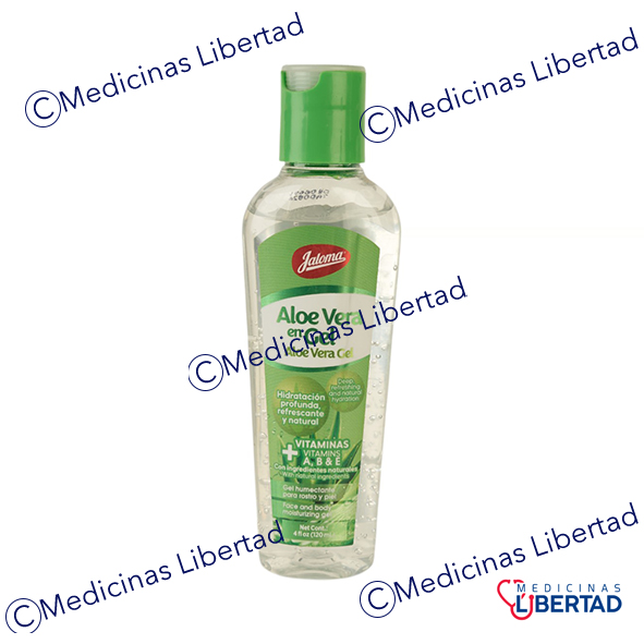 ALOE VERA EN GEL C/120 ML JALOMA
