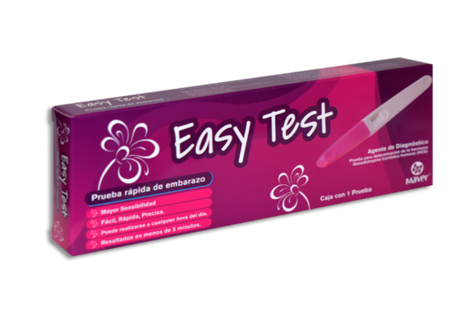 EASY TEST PRUEBA DE EMBARAZO RAPIDA C/1 