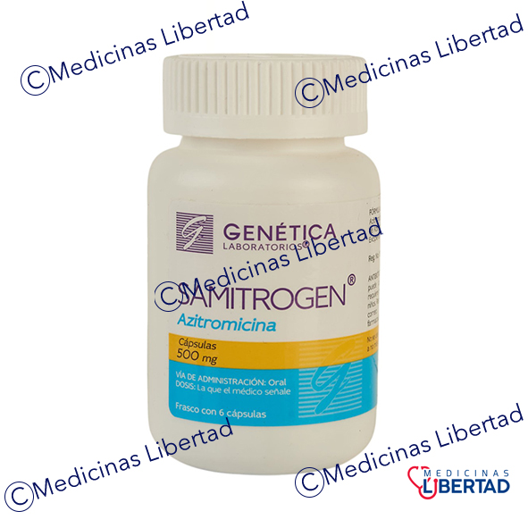 SAMITROGEN 500 Mg Capsulas c/6
