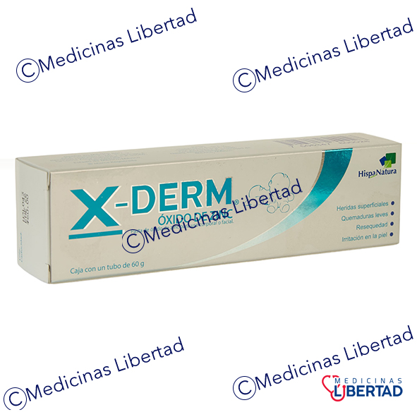 X-DERM (OXIDO DE ZINC) 60G 