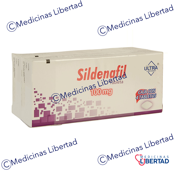 SILDENAFIL GI ULTRA 100 MG C/4 2X1 