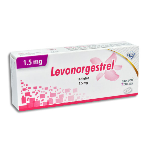 LEVONORGESTREL GI ULTRA 1.5 MG C/1 TABLETAS