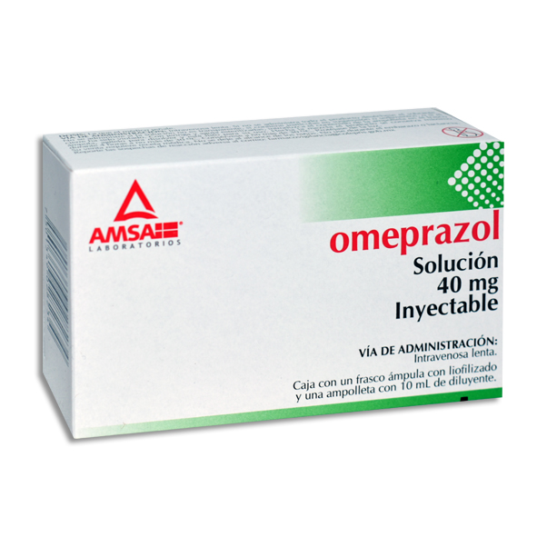 OMEPRAZOL AMSA SOLUCION INYECTABLE C/1 