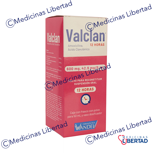 VALCLAN 600 MG SUSPENSION 50 ML 