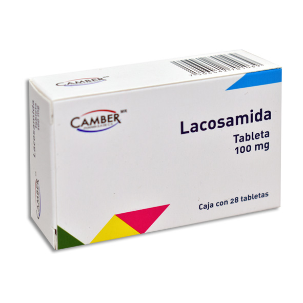 LACOSAMIDA 100 MG CAMBER TABLETAS C/28 
