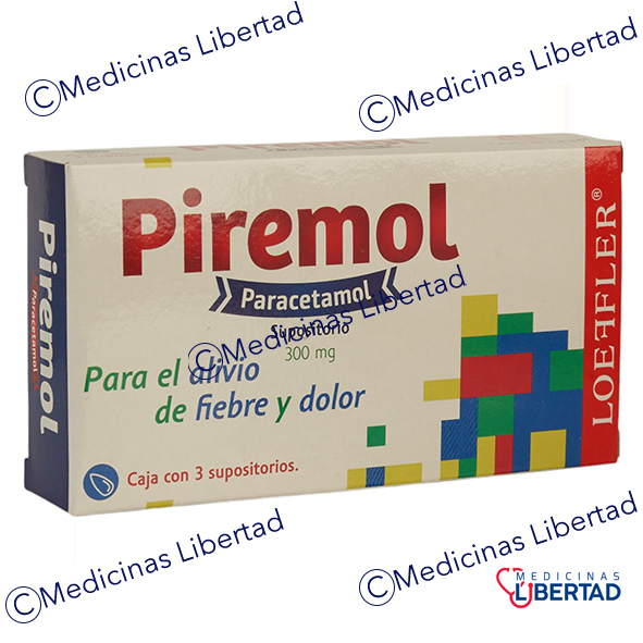 PIREMOL SUPOSITORIO C/3 