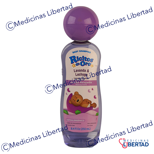 RICITOS DE ORO LAVANDA & LECHUGA SHAMPOO 250 ML 