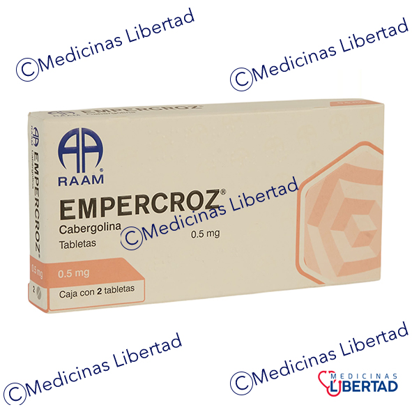 EMPERCROZ (CABERGOLINA) 0.5 TABLETAS C/2
