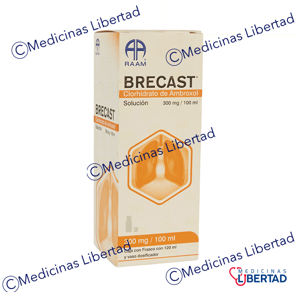 BRECAST (AMBROXOL) SOLUCION 120 ML 