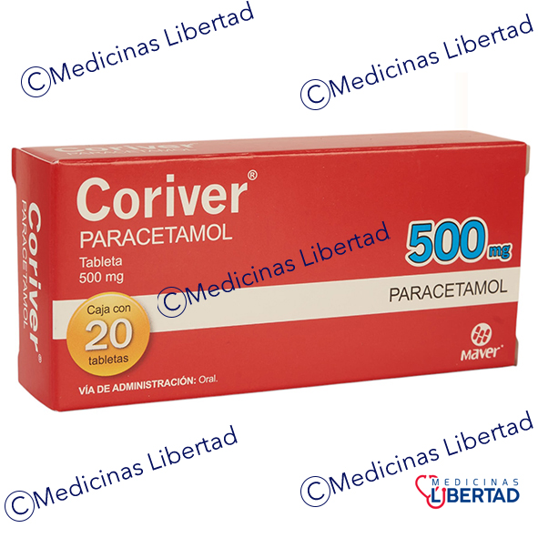 CORIVER 500 MG C/20 TABLETAS 
