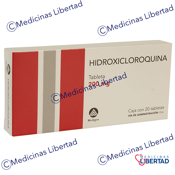 HIDROXICLOROQUINA 200 MG C/20 TABLETAS 