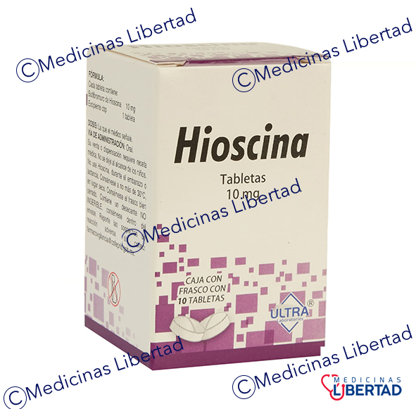 HIOSCINA ULTRA 10 MG TABLETAS C/10