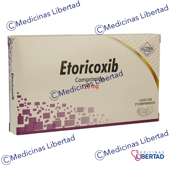 ETORICOXIB 120 MG ULTRA C/7 COMPRIMIDOS 