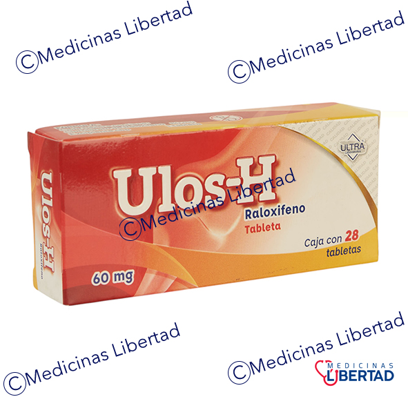 ULOS-H RALOXIFENO 60 MG C/28 TABLETAS 