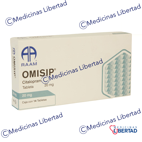 OMISIP (CITALOPRAM) 20 MG C/14 TABLETAS 