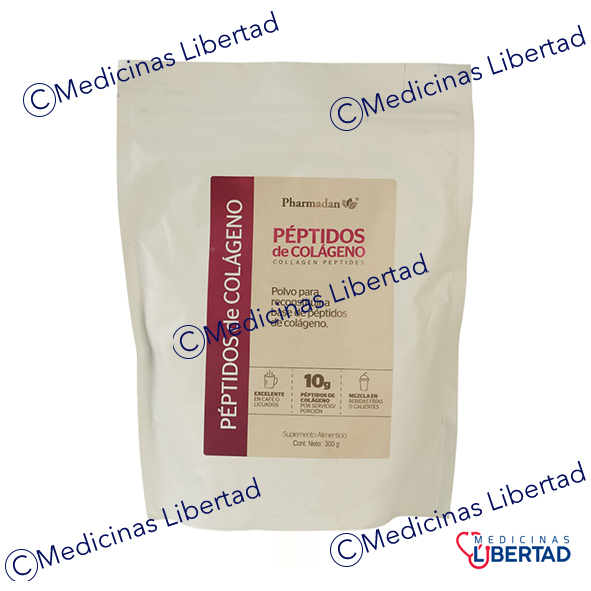 PEPTIDOS DE COLAGENO PUROS 300 G PHARMADAN