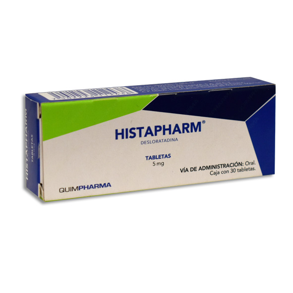 HISTAPHARM  (Desloratadina 5 mg) TAB C/30 