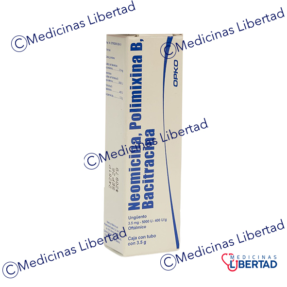 NEOMICINA-POLIMIXINA B-BACITRACINA EXAKTA UNGÜENTO 3.5 GR