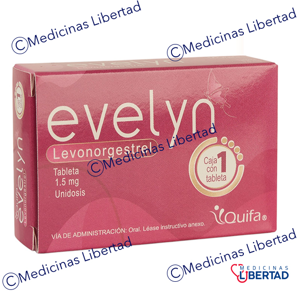 EVELYN ( LEVONORGESTREL 1.5 MG ) C/1 TABLETA 