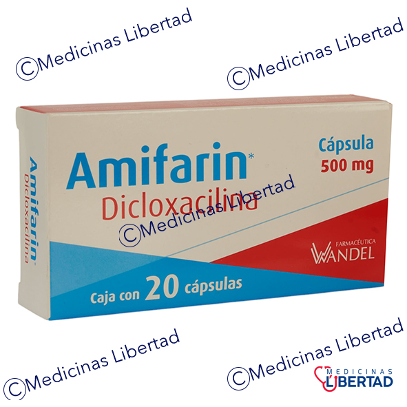 AMIFARIN 500MG Capsulas c/20