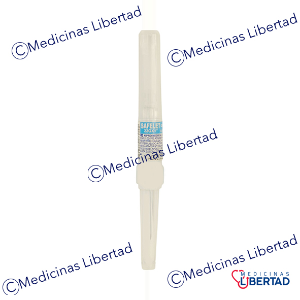 PUNZOCAT NIPRO CAL 22 (AZUL) 1 PZ