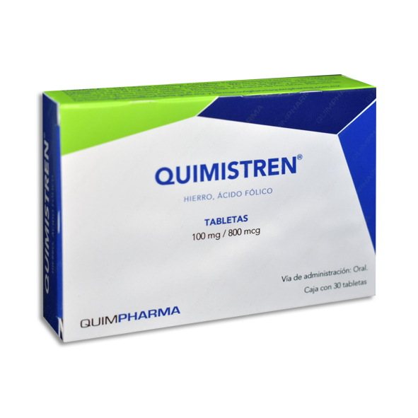 QUIMISTREN TABLETAS C/30 