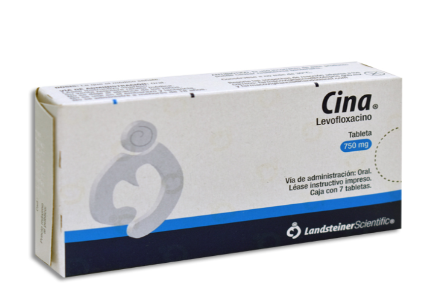 CINA 750 MG TABLETAS C/7 