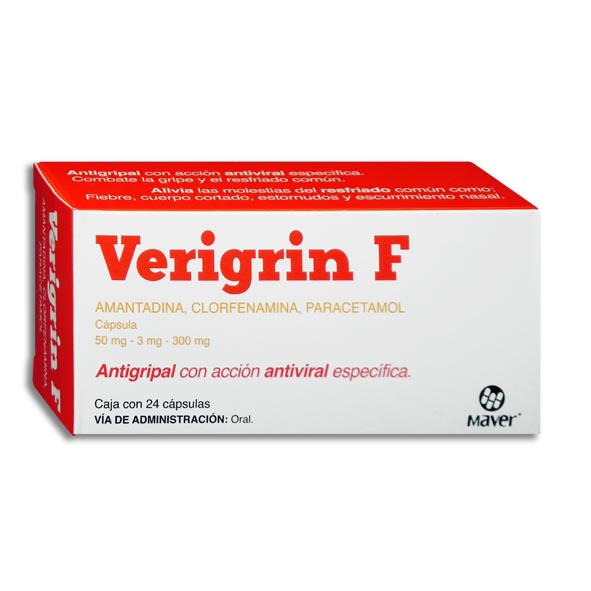 VERIGRIN F Capsulas c/24