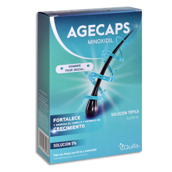 AGECAPS HOMBRE MINOXIDIL SPRAY 5%