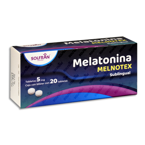  MELNOTEX SUBLINGUAL Tabletas c/20