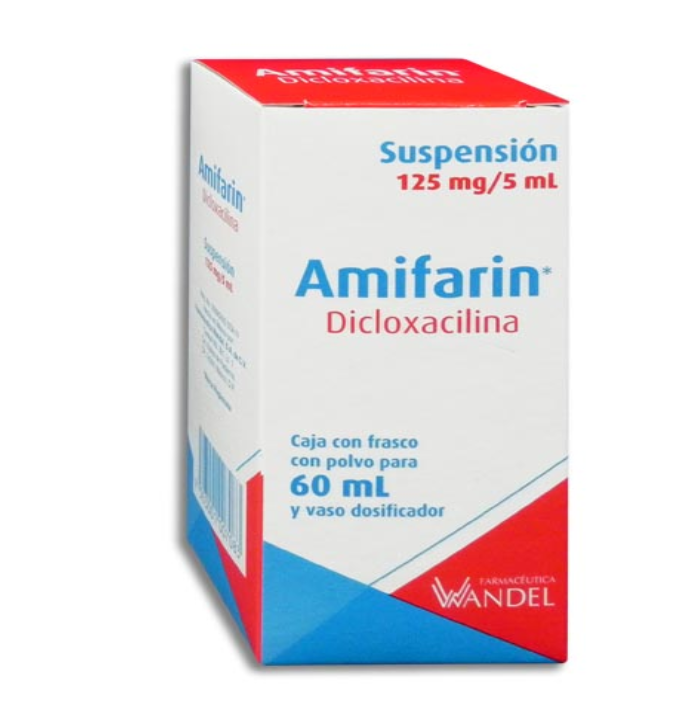 AMIFARIN (DICLOXACILINA) 125 MG 60 ML