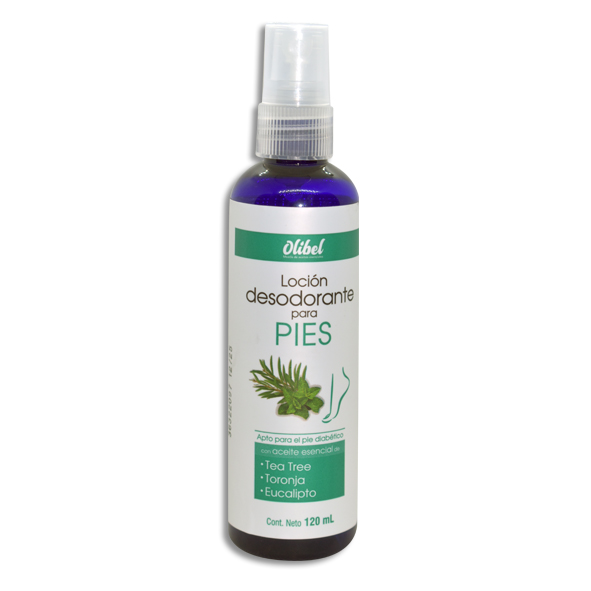 LOCION DESODORANTE PARA PIES BELABEL 120 ML SPRAY