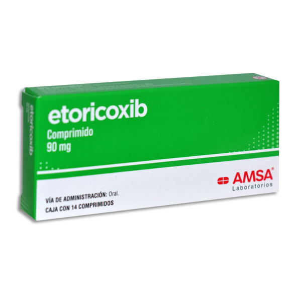  ETORICOXIB 90MG AMSA  Comprimidos  c/14							