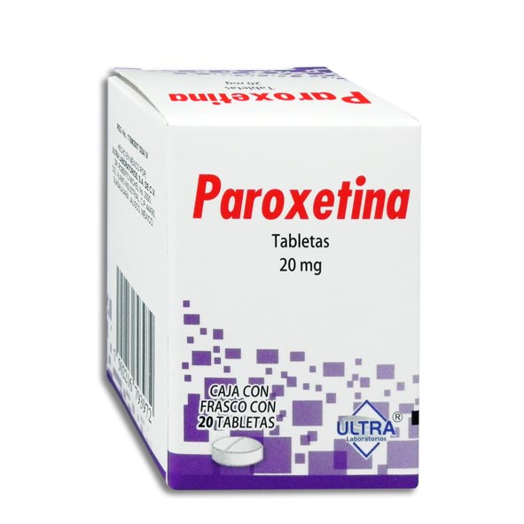 PAROXETINA ULTRA TABLETAS C/20