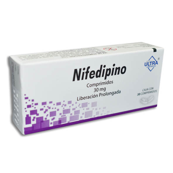 NIFEDIPINO 30MG ULTRA Comprimidos LP c/30
