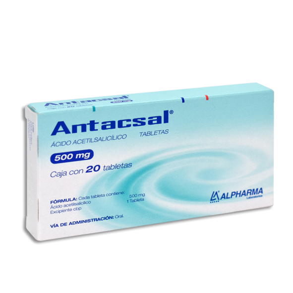  ANTACSAL Tabletas c/20
