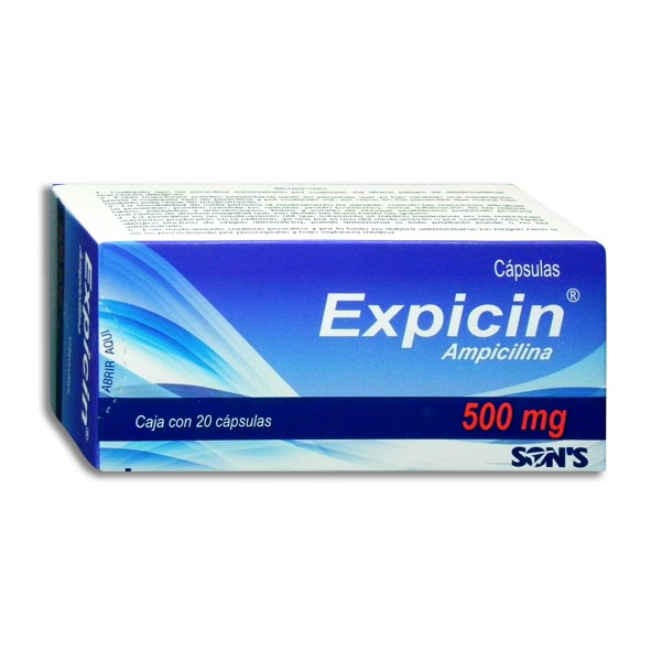  EXPICIN 500MG Capsulas c/20