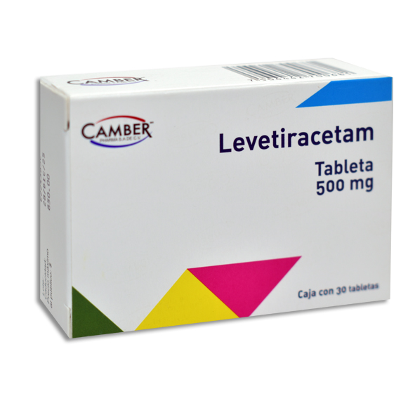  LEVETIRACETAM 500MG CAMBER Tabletas c/30