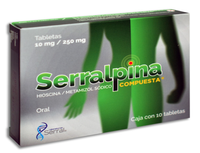 SERRALPINA COMPUESTA Tabletas c/10