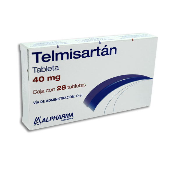 TELMISARTAN 40MG ALPHARMA Tabletas c/28
