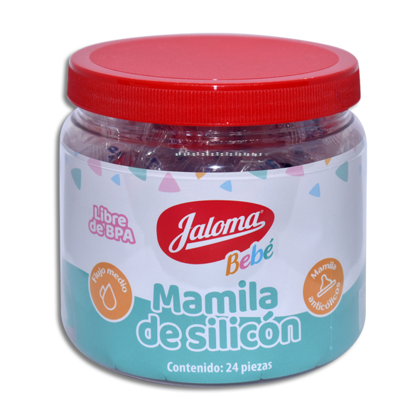 MAMILA SILICON ESPECIAL Vitrolero c/24