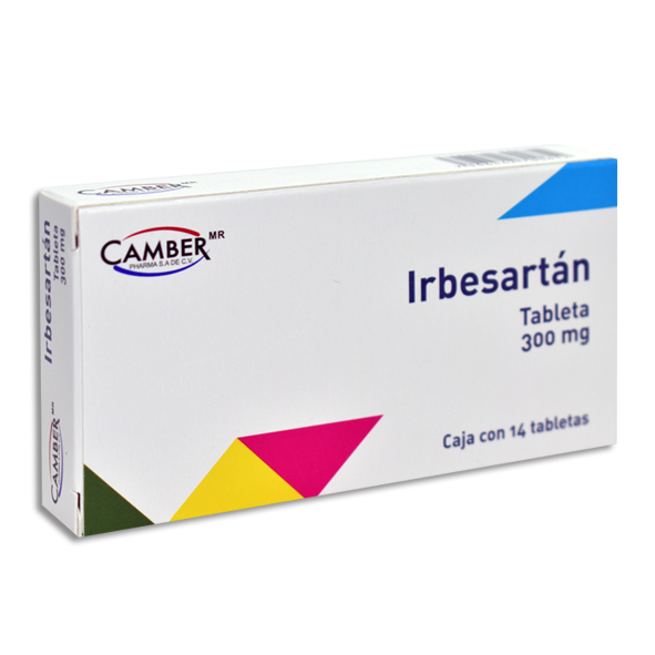 IRBESARTAN 300MG CAMBER Tabletas c/14