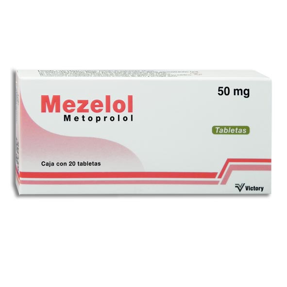  MEZELOL 50MG Tabletas c/20